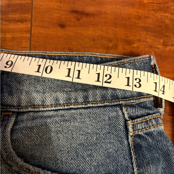 Cello Women’s Blue Summer Beach Vacation Ripped Distress Blue Jean Short Size 27 - Picture 12 of 15